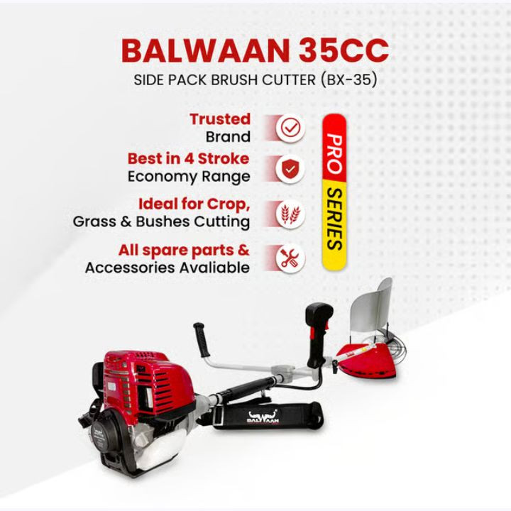 Balwaan Side Pack BX 35 Brush Cutter - Pro – thumb